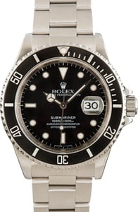 Rolex Submariner Black 16610