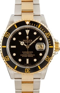 Rolex Submariner 16613T Two Tone Oyster