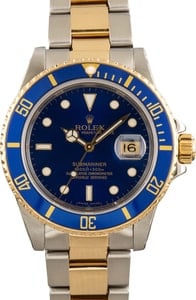 Rolex Submariner 16803 Blue