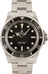 Vintage 1981 Rolex Submariner 5513