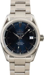 Used Omega Seamaster Blue Dial 2504.80.00