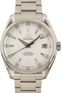 Omega Seamaster Aqua Terra Silver Teak