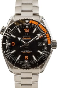 Omega Seamaster Planet Ocean Black & Orange