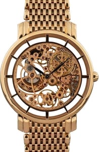 Patek Philippe Complications Rose Gold Skeleton Watch