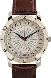 Tissot Heritage Navigator Automatic 160th Anniversary COSC Silver Dial