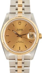 Pre-owned Tudor Prince OysterDate 74033