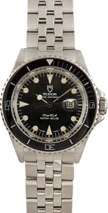 Vintage Tudor Submariner Date 94400 Stainless Steel