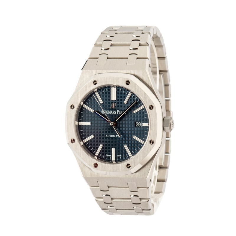 Audemars Piguet Royal Oak Blue Grand Tapisserie Dial