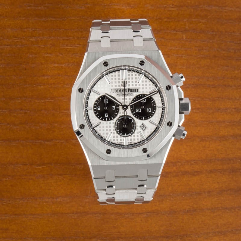 Audemars Piguet Royal Oak Selfwinding Chronograph Silver Dial