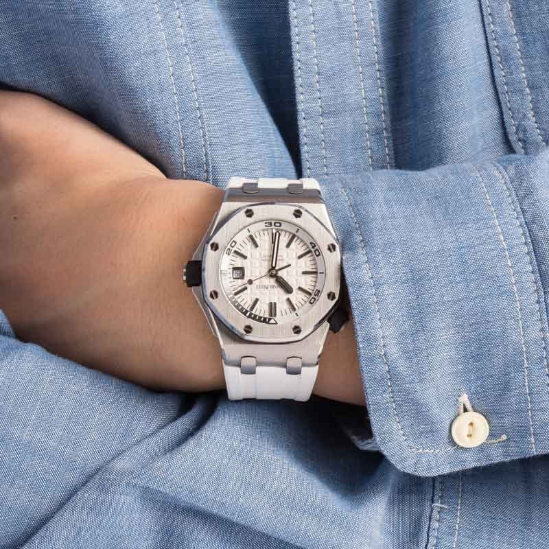 Audemars Piguet Royal Oak Offshore White Dial