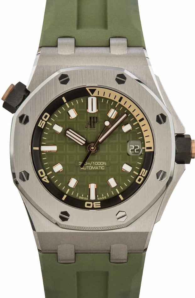 Royal oak clearance offshore diver green