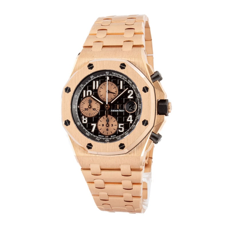 Audemars Piguet Royal Oak Offshore Black Mega Tapisserie Dial