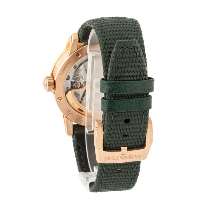 Audemars Piguet Code 11:59 18k Pink Gold Green Dial