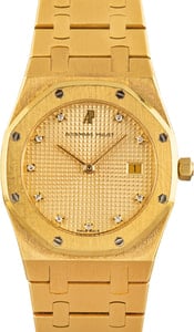 Audemars Piguet Royal Oak Champagne Diamond Dial