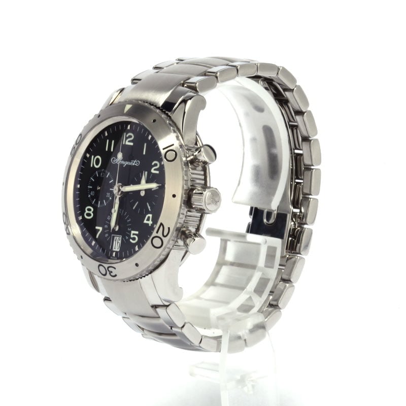 Pre-Owned Breguet Type XX 3820 Black Dial