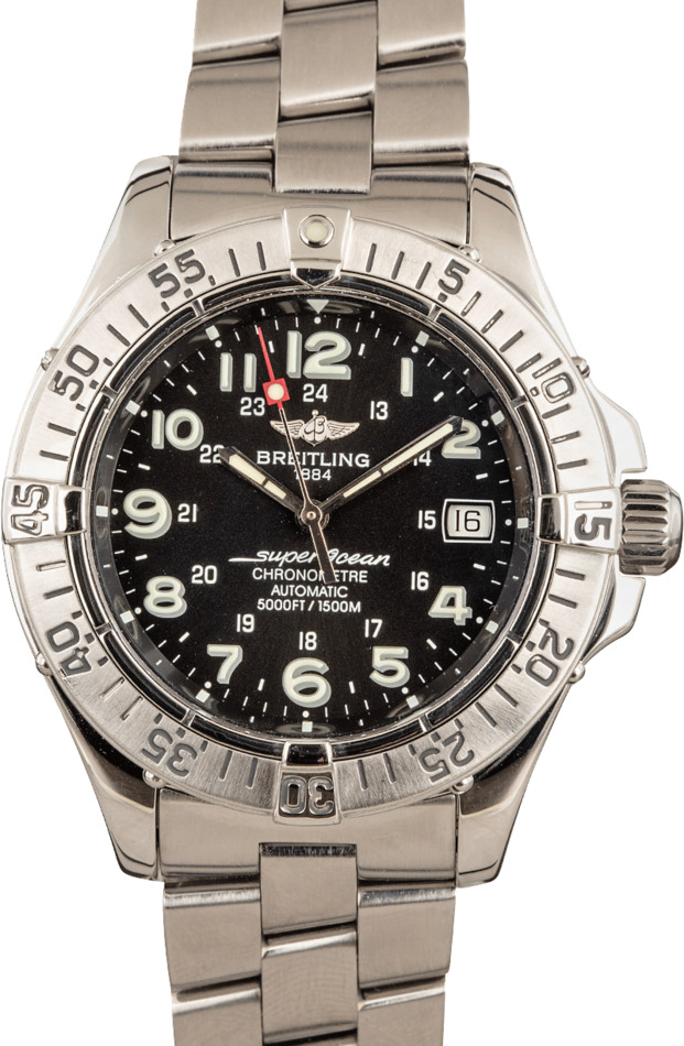 Breitling superocean shop a17360 review