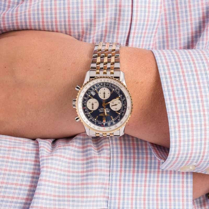 Breitling Navitimer Steel & Gold