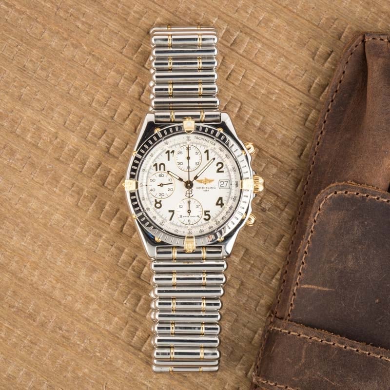 Breitling Chronomat Silver Dial