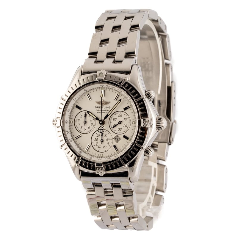 Breitling Shadow Flyback White