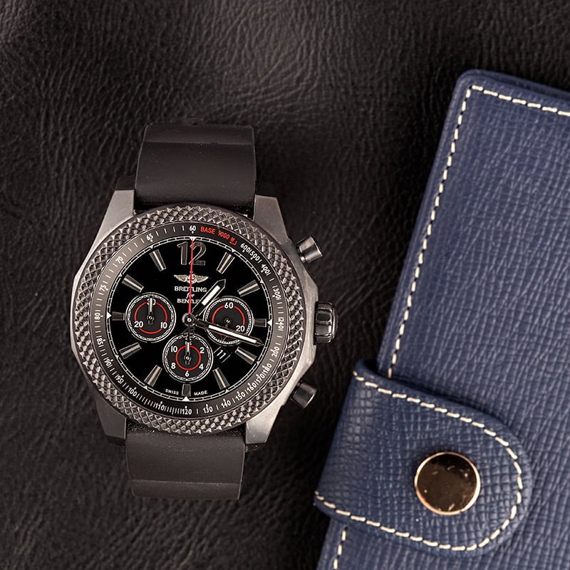 Breitling Bentley Barnato 42 Midnight Carbon