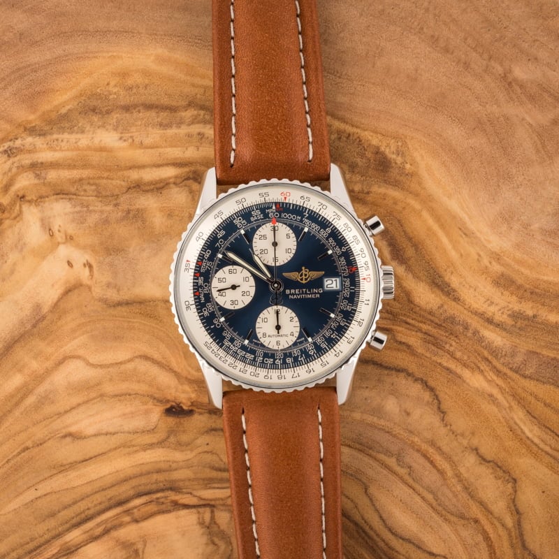 Used Breitling Navitimer Blue Dial