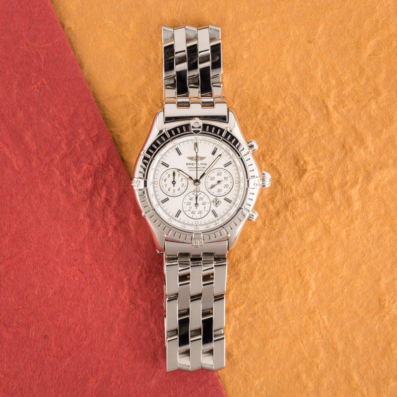 Breitling Shadow Flyback White