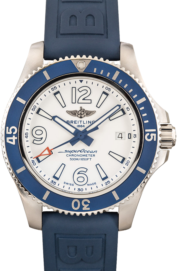 Breitling Superocean Automatic Blue Bezel