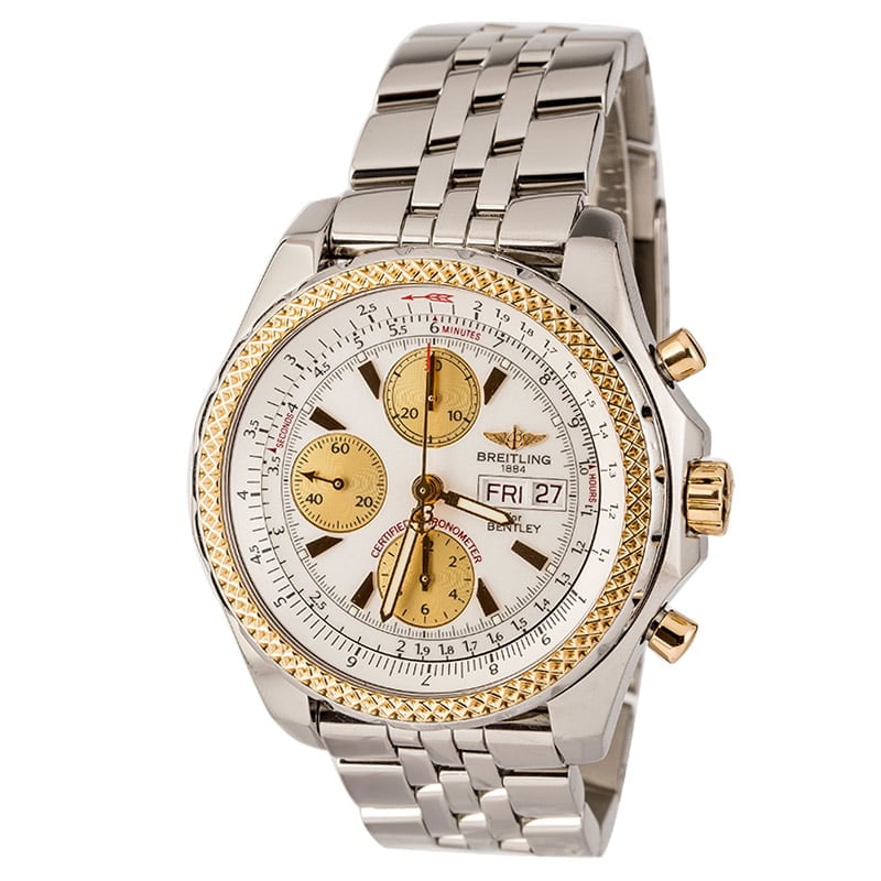 Breitling for Bentley D13362 Steel & Gold