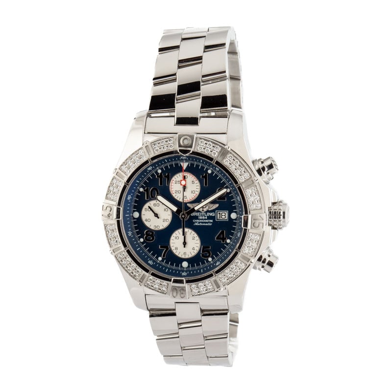 Breitling Super Avenger A13370 Stainless Steel