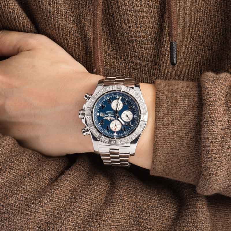 Breitling Super Avenger A13370 Stainless Steel