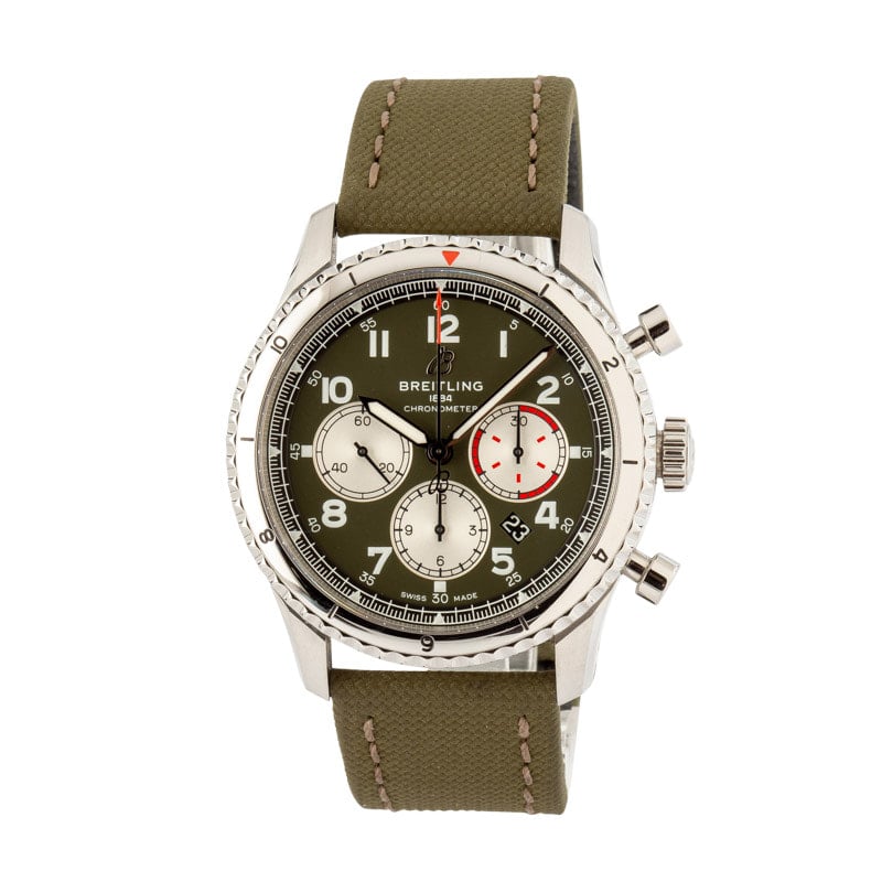 Breitling Aviator 8 B01 Green Dial