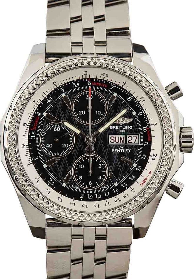 Buy Used Breitling Bentley A13362 Bob s Watches Sku 159946