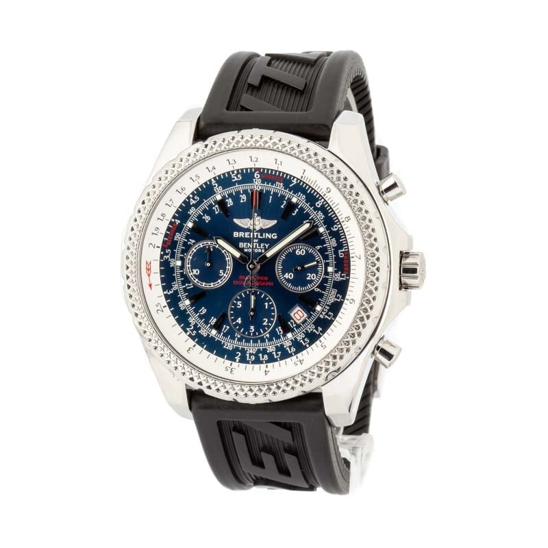 Mens Breitling Bentley Blue Dial