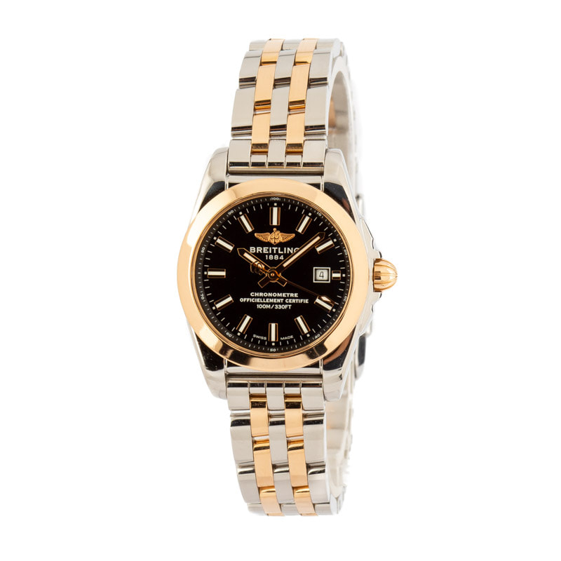 Ladies Breitling Galactic 29 Steel & Gold