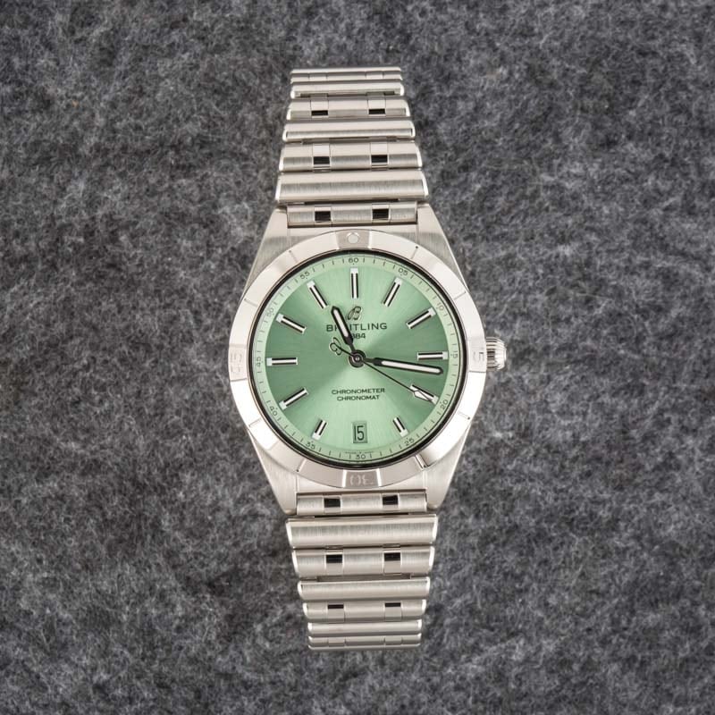 Breitling Chronomat Automatic 36 Green Dial