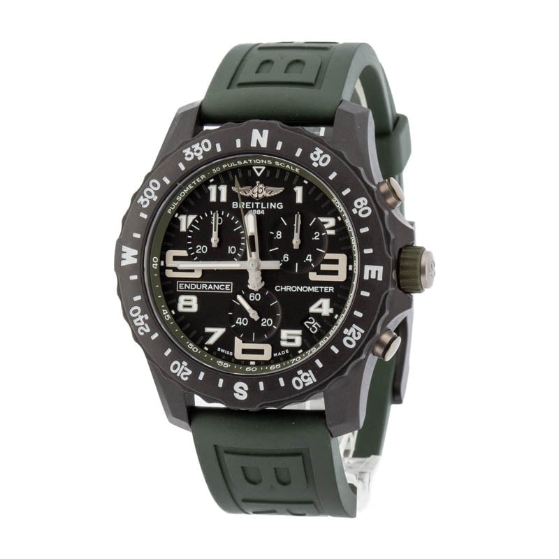 Breitling Endurance Pro 44 Breitlight Green Strap