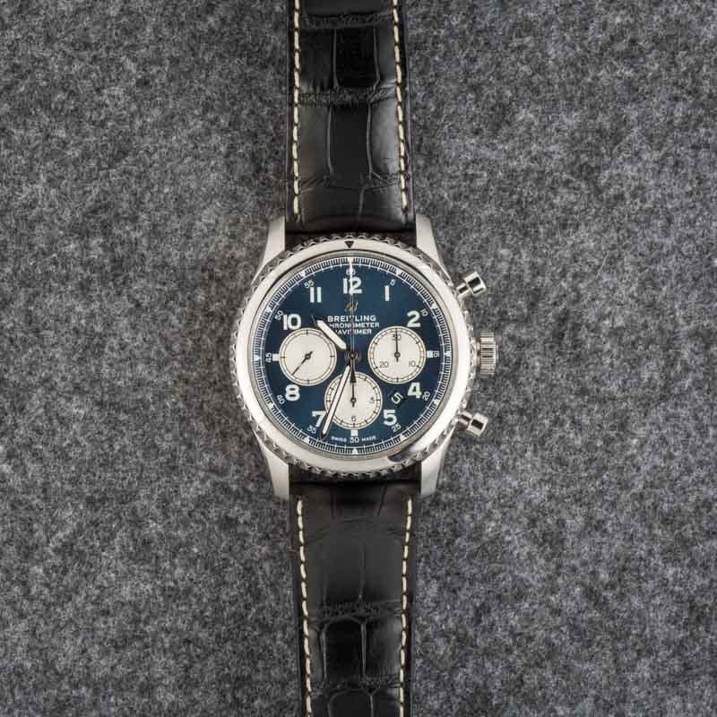 Pre-Owned Breitling Navitimer Blue Dial