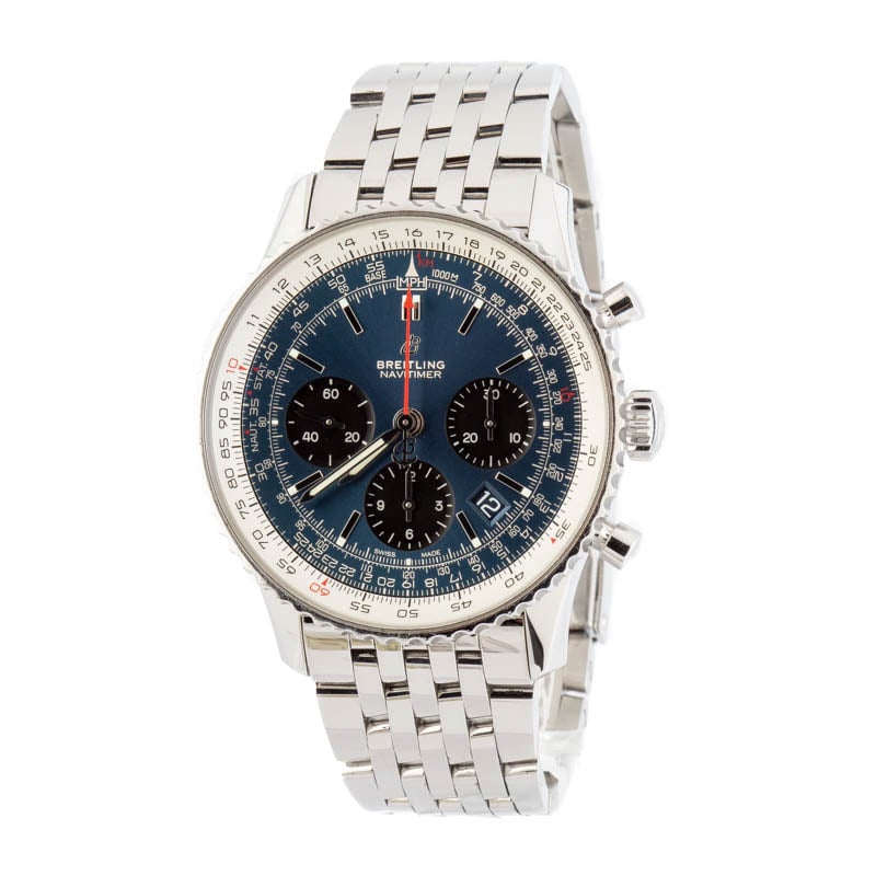 Breitling Navitimer 1 B01 Chronograph Blue Dial