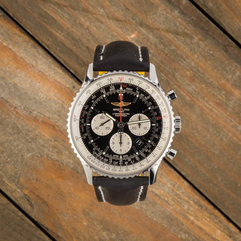 Pre-Owned Breitling Navitimer 01 Black Dial