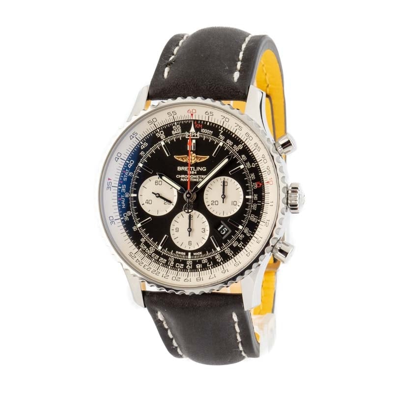 Pre-Owned Breitling Navitimer 01 Black Dial