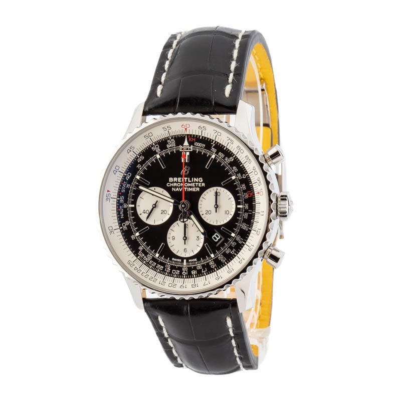 Pre-Owned Breitling Navitimer 01 Black Dial