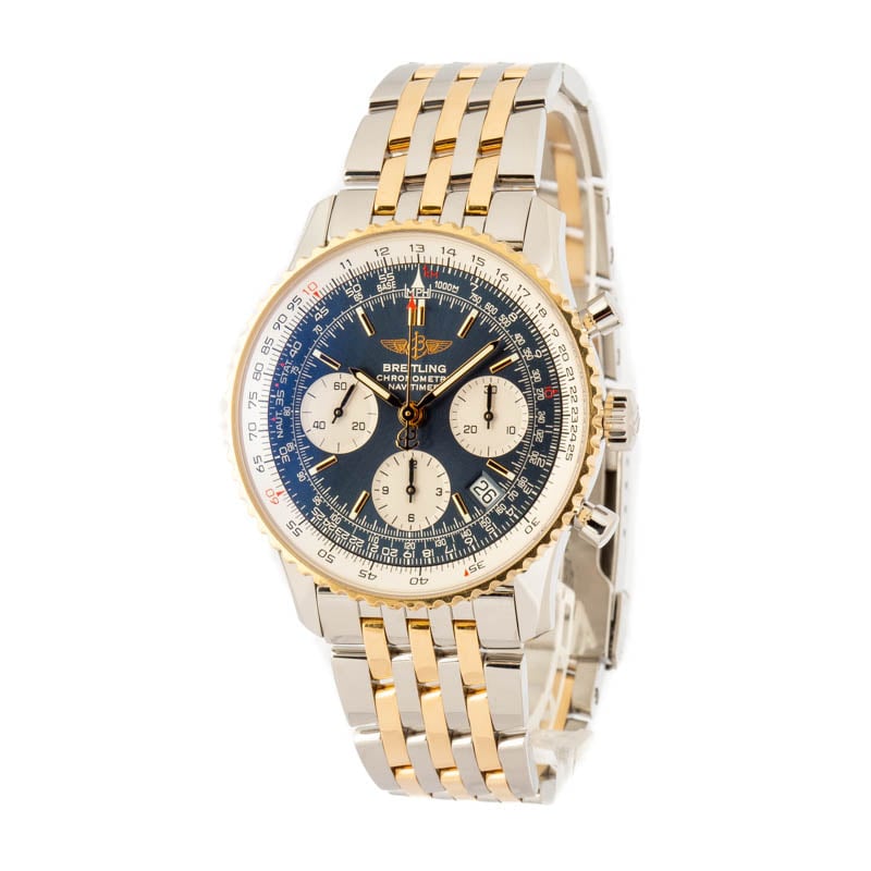 Breitling Navitimer Steel & Gold