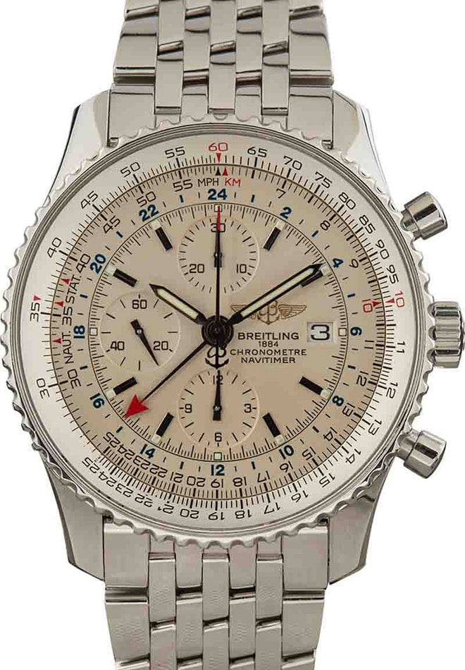 Used breitling clearance navitimer world