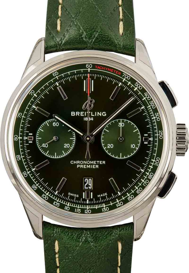 Breitling Top Time Black AB01765A1B1X1 Stainless Steel Watch, Used, Mens | Bob's Watches