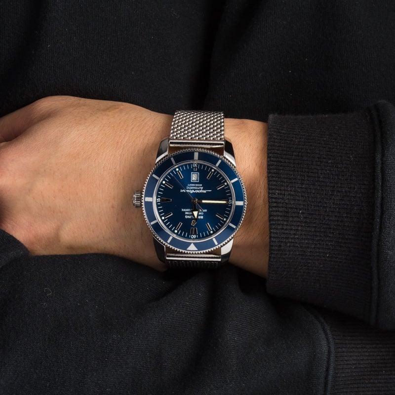 Breitling Superocean Heritage 46 Blue