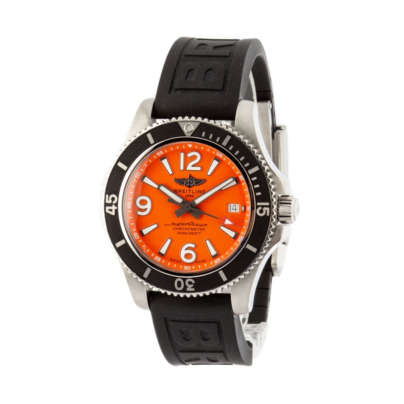 Breitling Superocean Automatic Orange Dial