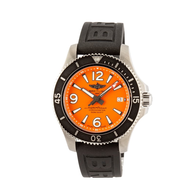 Breitling Superocean Automatic Orange Dial