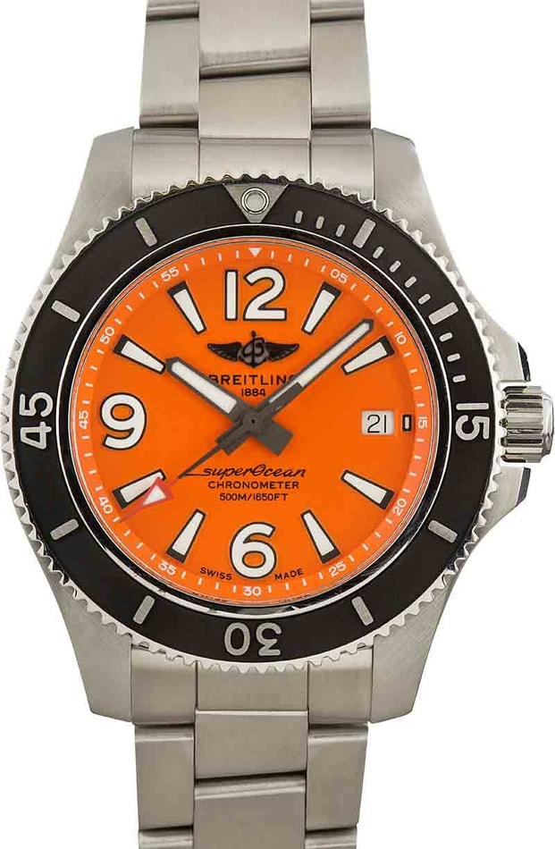 Breitling discount superocean orange