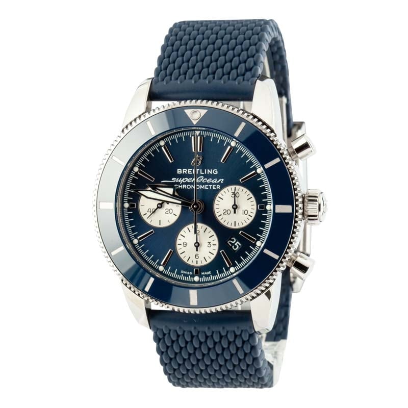 Breitling Superocean Heritage B01 Chronograph 44 Blue Dial