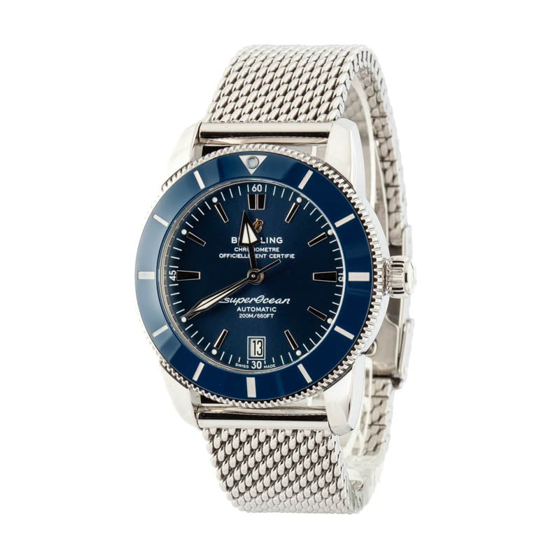 Breitling Superocean Ref AB2010 Blue Dial